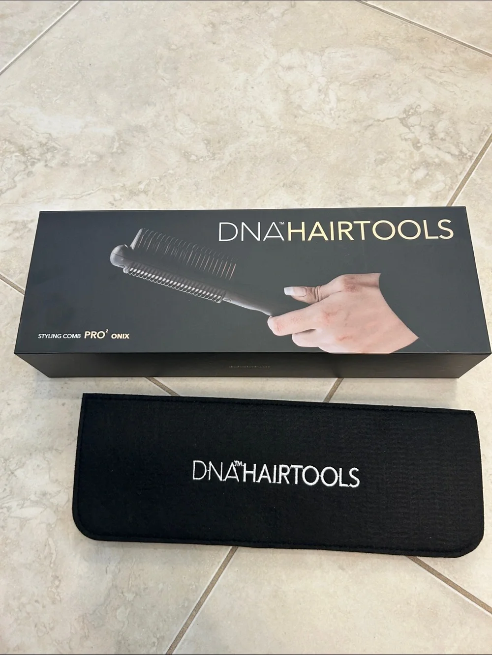 DNA Hairtools Heated Styling Comb- PRO2 ONIX